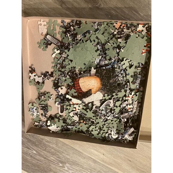 Remote Baby Puzzle - Men are Such Babies Michael Patrick 500 pcs F.X. Schmid - Picture 3 of 4